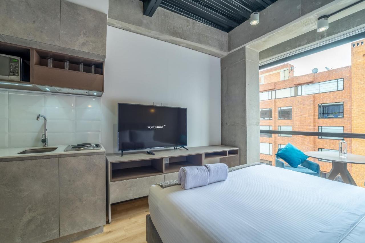 Apartamento Cozy Loft In Parque Virrey Bogotá Exterior foto