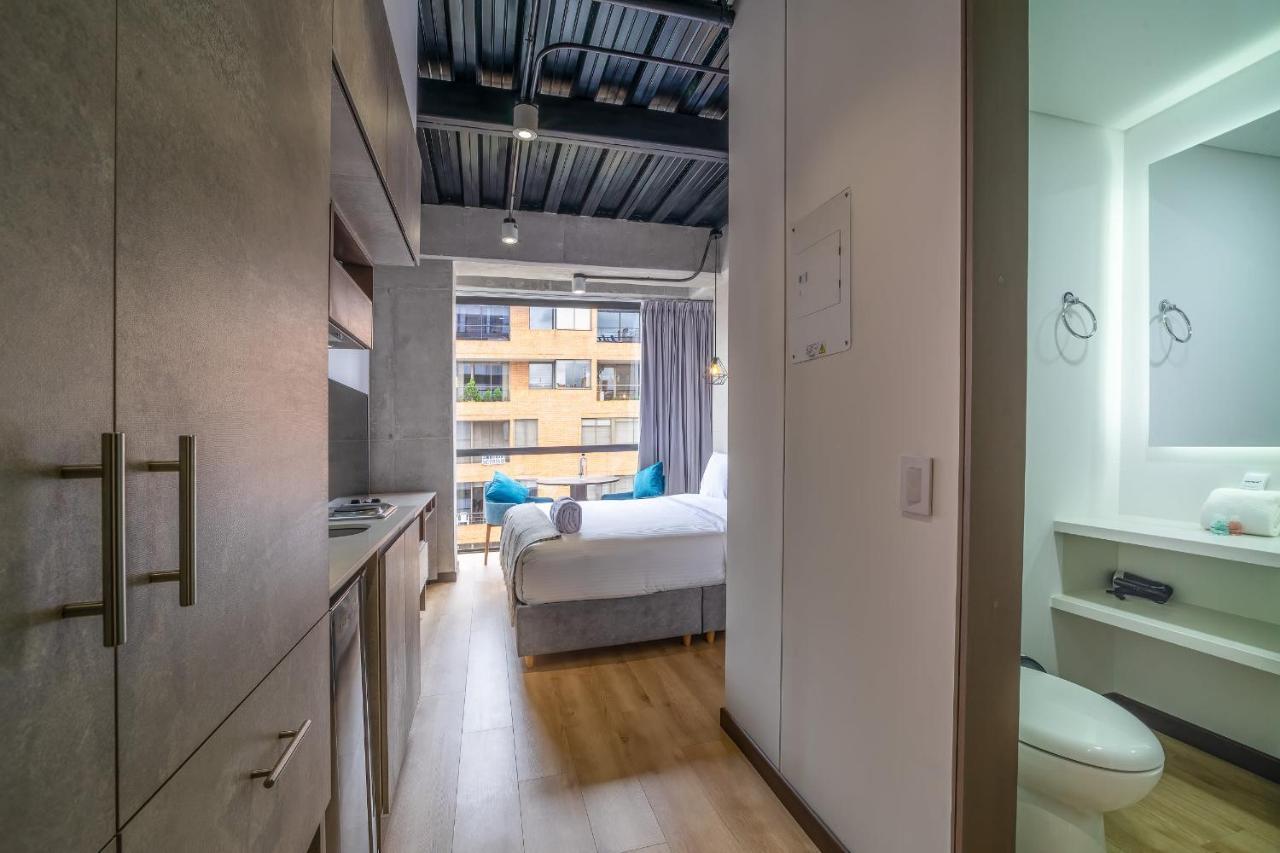 Apartamento Cozy Loft In Parque Virrey Bogotá Exterior foto