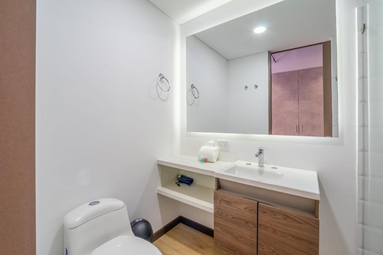 Apartamento Cozy Loft In Parque Virrey Bogotá Exterior foto